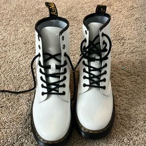 white doc martens